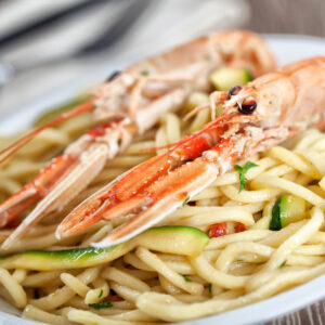 Spaghetti King Prawn