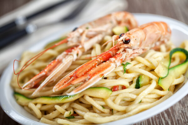 Spaghetti King Prawn